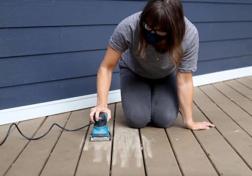 Sanding and Refinishing Techniques for Deck Repair